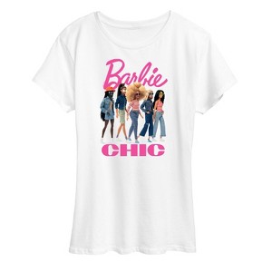 Women's - Barbie - Barbie Chic Short Sleeve Graphic T-Shirt - 1 of 4