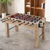 Costway 54 Inches Full Size Foosball Table with Legs 2 Balls & 2 Foldable Cup Holders - 2 of 4