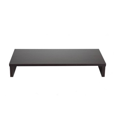 Mind Reader Wooden Monitor Stand Riser for Computer, PC, iMac