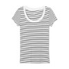 Women's Slim Fit Short Sleeve Ribbed Scoop Neck T-Shirt - A New Day™ - 4 of 4
