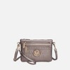 MKF Collection Roonie Milan M Signature Crossbody Wristlet Bag by Mia K - Pewter - 2 of 4