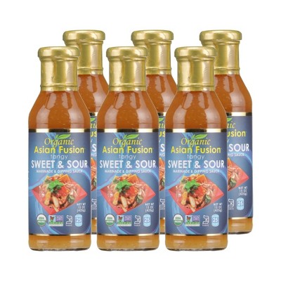 Asian Fusion Organic Sweet and Sour Sauce - Case of 6/15 fz