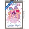 Trends International Netflix KPop Demon Hunters (2025) - Saja Boys Soda Pop Framed Wall Poster Prints - 3 of 4