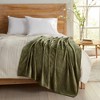 Market & Place Chenille Jacquard Textured Throw Blanket - 3 of 4