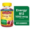 Nature Made Energy Vitamin B12 1000 mcg Gummies - Cherry & Mixed Berry - 80ct - 3 of 4