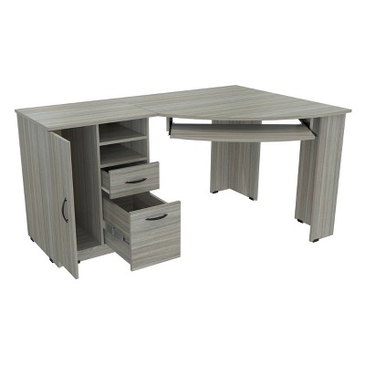 Corner Workcenter Gray - Inval