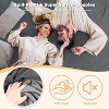 Catalonia Waterproof Bed Blanket for Couples, Cozy Soft Reversible Fleece Blanket, Large Bed Couch Sofa Cover Furniture Mattress Protector - 4 of 4