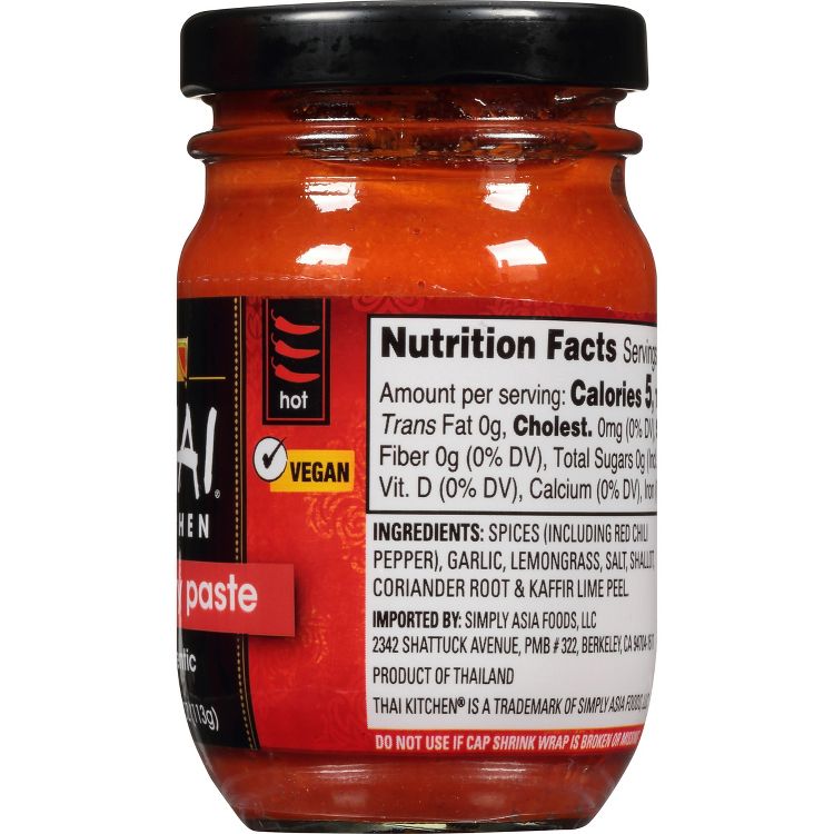 Thai Kitchen Premium Authentic Red Curry Paste 4oz, 6 of 15