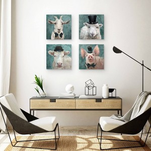 Masterpiece Art Gallery 12"x12" Fancy Farm I, II ,III and IV Wall Art - 1 of 4
