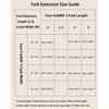Forklift Extensions, Heavy Duty Steel Forklift Extensions ¨C 1 Pair 4600LBS Capacity for Forklifts/Lift Trucks/Loaders - 4 of 4