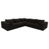 Whisen Cloud Sofa, Corduroy Fabric, Deep Seat Couche - 4 of 4