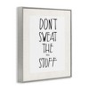Stupell Industries Don't Sweat Small Stuff Framed Giclee Art - 2 of 4