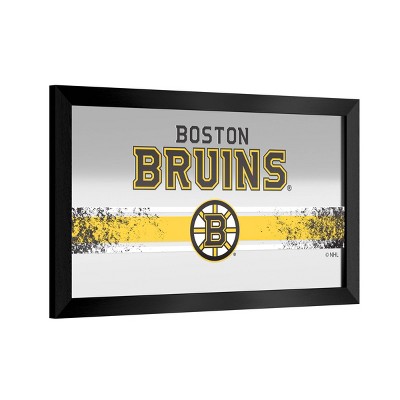 NHL Boston Bruins Framed Logo Mirror