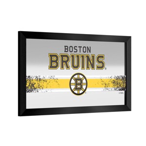 NHL Boston Bruins Framed Logo Mirror - 1 of 3