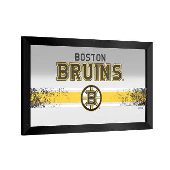 NHL Boston Bruins Framed Logo Mirror
