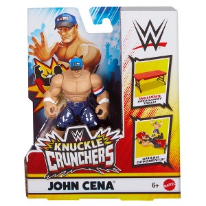 WWE Knuckle Crunchers 6 Blue John Cena Action Figure - 1 of 3