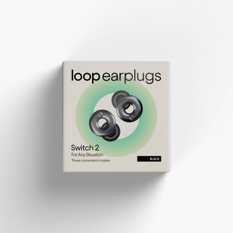 Loop Switch™ 2 Earplugs for Adjustable Volume Control and Instant Noise Relief, 2 of 12