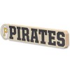 MLB Pittsburgh Pirates Chunky Wood Wall Sign: Sports Art Horizontal Panel - 2 of 4
