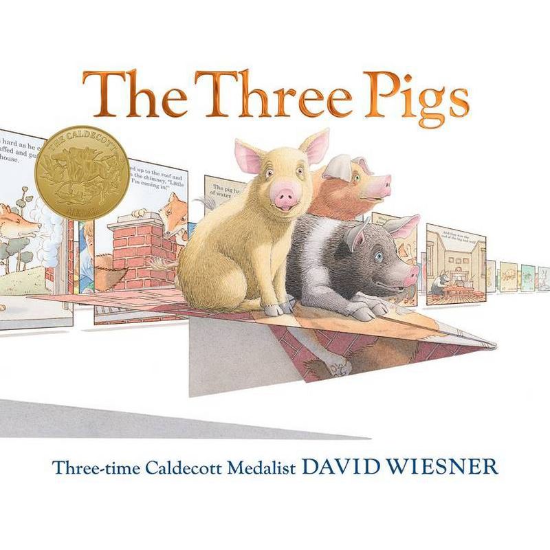 The Three Pigs - by  David Wiesner (Hardcover), 1 of 2