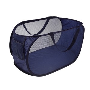 Unique Bargains Folding Single Layer Laundry Basket 22.83"x14.17"x14.17" 1 Pc - 1 of 4