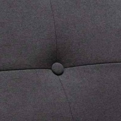 Dark Gray Fabric/Espresso