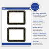 Avery Rectangle Business Cards, Black with Gold Pattern, 2" x 3.5" - 3 of 4