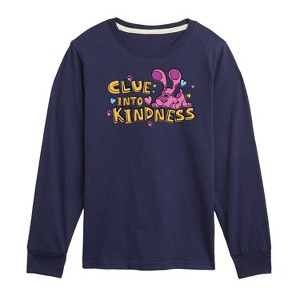 Boys' - Blue's Clues & You! - Clue into Kindness Long Sleeve Graphic T-Shirt - 1 of 3