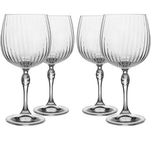 Bormioli Rocco America '20s 25.25 oz. Gin Tonic Glass, 4-Piece, Clear - 1 of 4