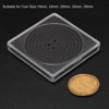 Unique Bargains Collection Supplies Coin Snap Holder with Foam Gasket 20 Pcs - 3 of 4