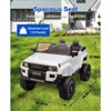 Licensed Toyota Land Cruiser 24V Ride-On Car for Kids, 2 Seater Electric Truck with Remote Control, 2WD/4WD Ride on Toys with Music, LED Lights - 2 of 4