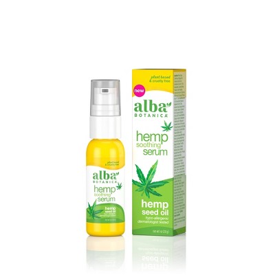 Alba Botanica Hemp Seed Oil Soothing Serum - 1 fl oz