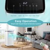 Costway 5200 BTU (8000 BTU ASHRAE) Portable Air Conditioner 3-in-1 AC Unit w/ Cool Dehum Fan Sleep Mode - 3 of 4