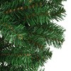 vidaXL Upside-down Artificial Christmas Tree with Stand Green 7 ft - 4 of 4