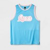 Pride Adult PH by The PHLUID Crewneck Basketball Jersey Tank Top - Blue - 3 of 4