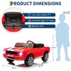 Jojoka 24V Licensed Shelby GT350 Ride-On Car, Ford Kids Electric Vehicle 2 Seater, Remote Control, LED Lights - 2 of 4
