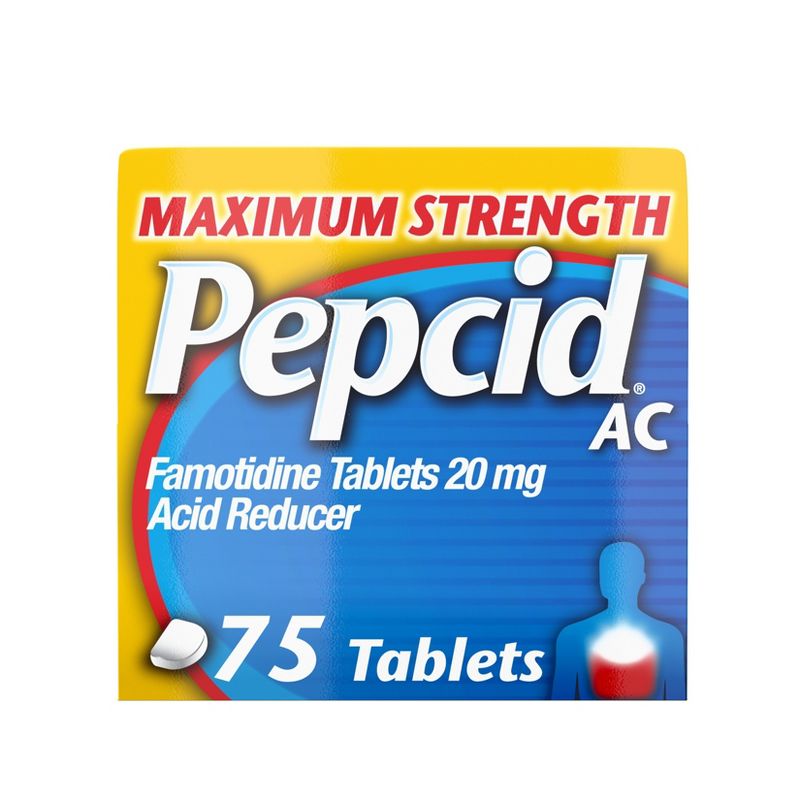 Pepcid AC Digestive Treatment Tablet - 75ct, 1 of 11