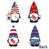 Big Dot of Happiness Patriotic Gnomes - Decorations DIY Memorial Day, 4th of July and Labor Day Gnome Party Essentials - Set of 20 - 3 of 4