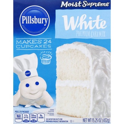 Pillsbury Moist Supreme White Cake Mix - 15.25oz