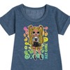 - LOL Surprise! - Rainbow ALT Girl Graphic Short Sleeve Fleece Dress - 2 of 4