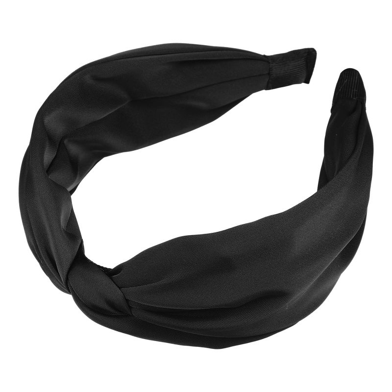 Unique Bargains Women's Satin Twist Headband Hairband 1.2" Wide, 5 of 7