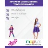 JoJo Siwa Girls Zip Up Fur Costume Dress Toddler to Big Kid - 2 of 4