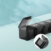 Sukuos XL Pill Box, Case w/Clear Lid, Arthritis-Friendly, BPA-Free, Easy-Clean - 2 of 4