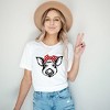 Simply Sage Market Women's Pig and Bandana Short Sleeve Graphic Tee - image 2 of 3