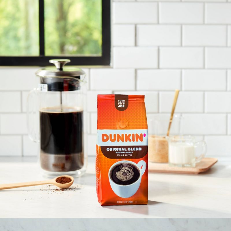 Dunkin&#39; Donuts Original Blend Medium Roast Ground Coffee Bundle - 6ct/12oz, 3 of 6