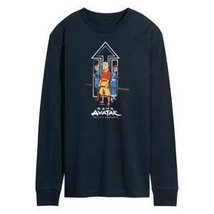 Men's - Avatar: The Last Airbender - Trio Long Sleeve Graphic T-Shirt - 1 of 4
