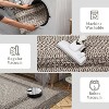Washable Rug for Living Room Non-Slip Non-Shedding Bordered Carpet, Low Pile Stain-Resistant Carpet, Washable Modern Braided Print Area Rug - 4 of 4
