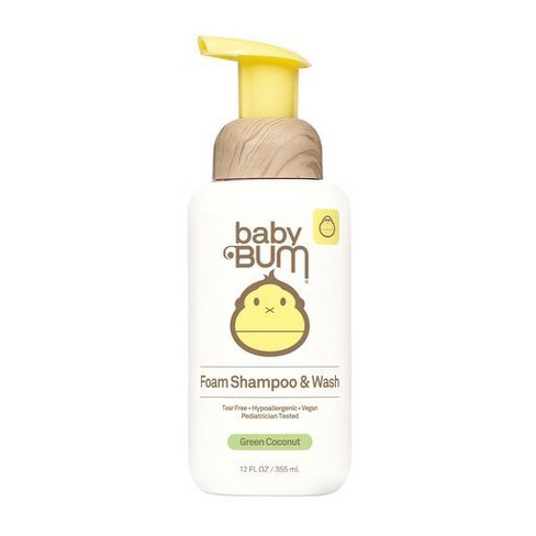 Sun Bum Baby Bum Shampoo & Wash Gel [Natural Fragrance] (12 fl oz / 355 ml)