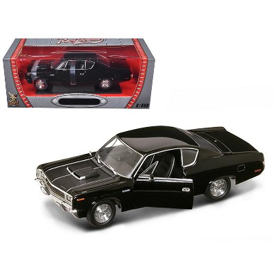 1970 AMC Rebel Black 1/18 Diecast Car Model by Road Signature