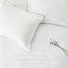Cotton Duvet Cover Boho Textured Embroidery Jacquard Duvet Cover Set Soft and Breathable Bedding Set for All Seasons - 2 of 4