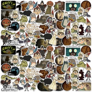 Over The Garden Wall 100ct Vinyl Large Deluxe Stickers Variety Pack - 1 of 4